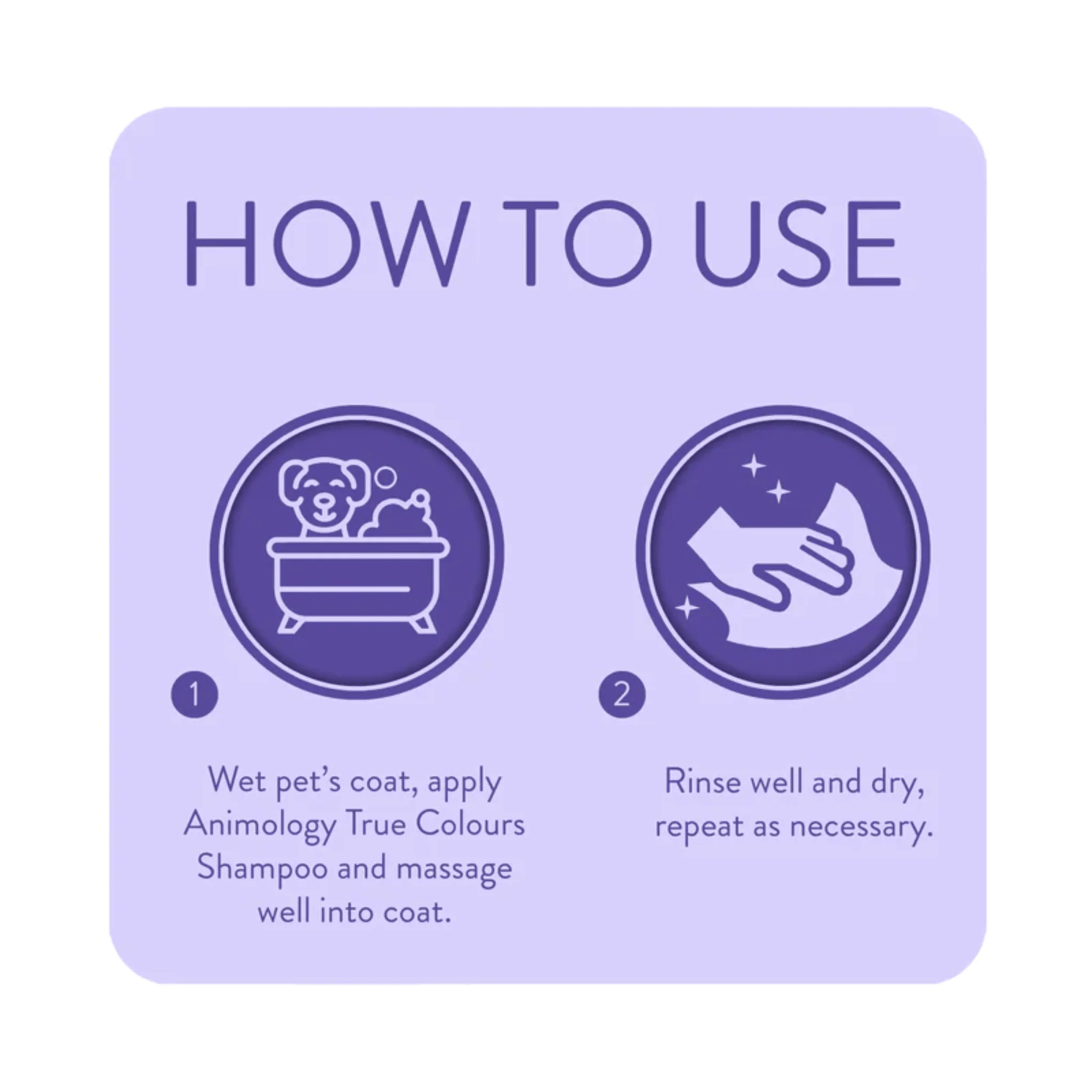 Animology True Colours Dog Shampoo 250ml - Image 3