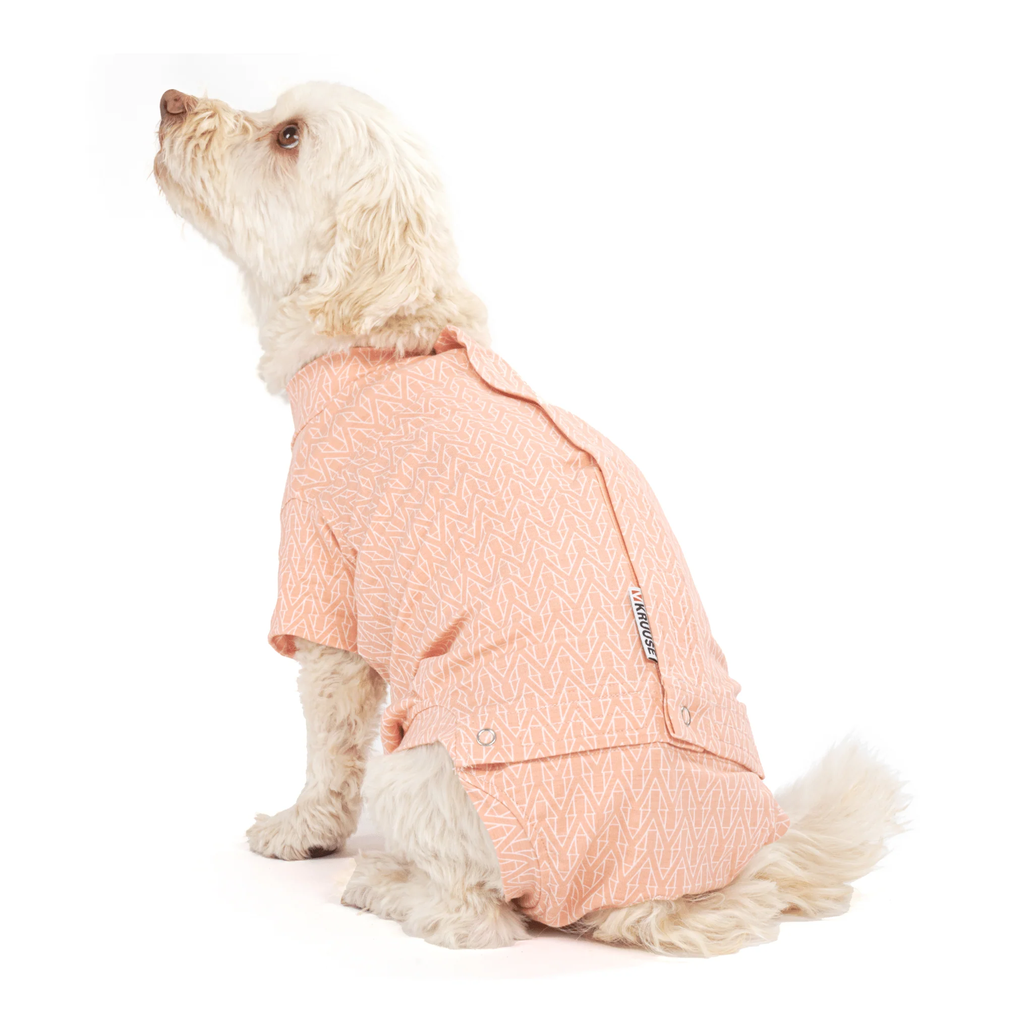 Kruuse BUSTER Body Suit Step'n Go For Dogs - Peach - Image 3