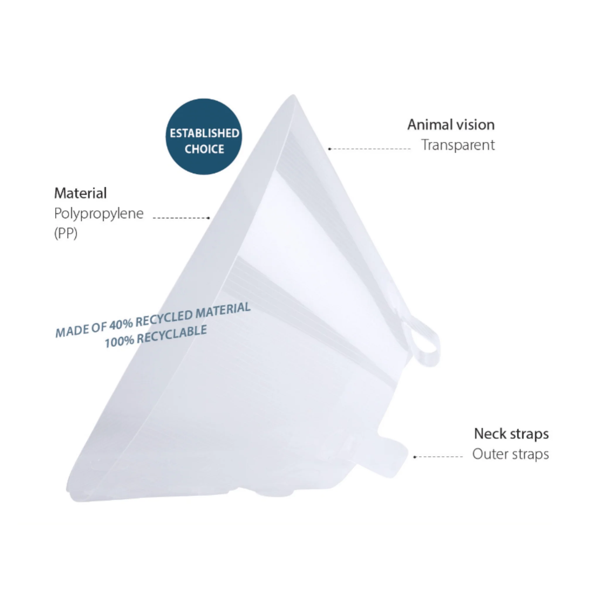 Kruuse BUSTER E-Collar for Brachycephalic Dogs - Image 3